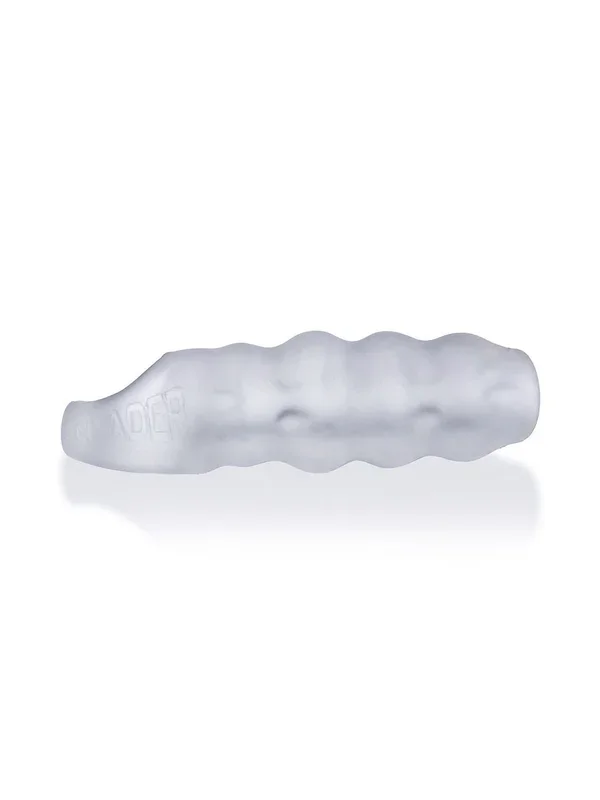 Oxballs Invader Cocksheath: Penissleeve mit Hodenring, transparent