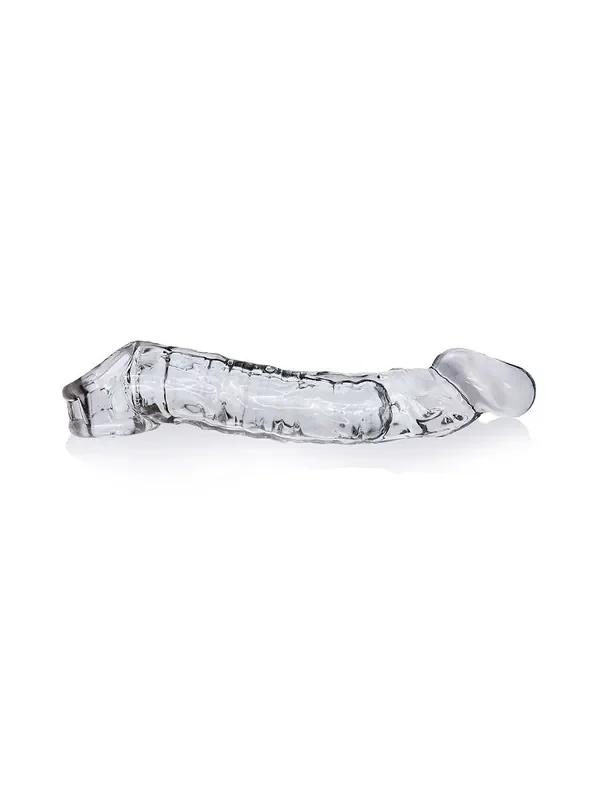 Oxballs Muscle Ripped Cocksheath Penissleeve mit Hodenring, transparent