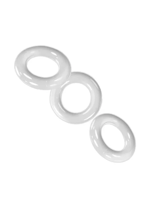 Oxballs Willy Rings Cockring 3er-Set, transparent