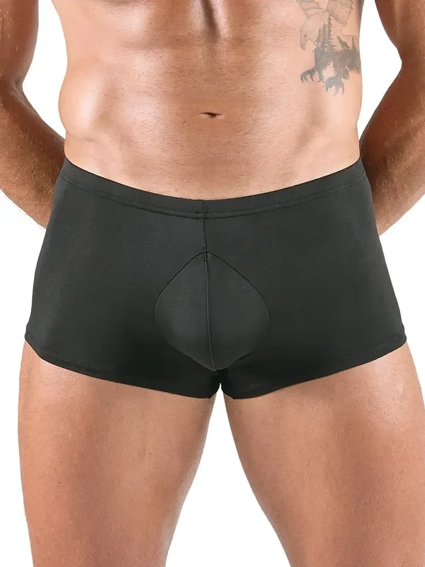 Pant mit gepolstertem Suspensorium, schwarz