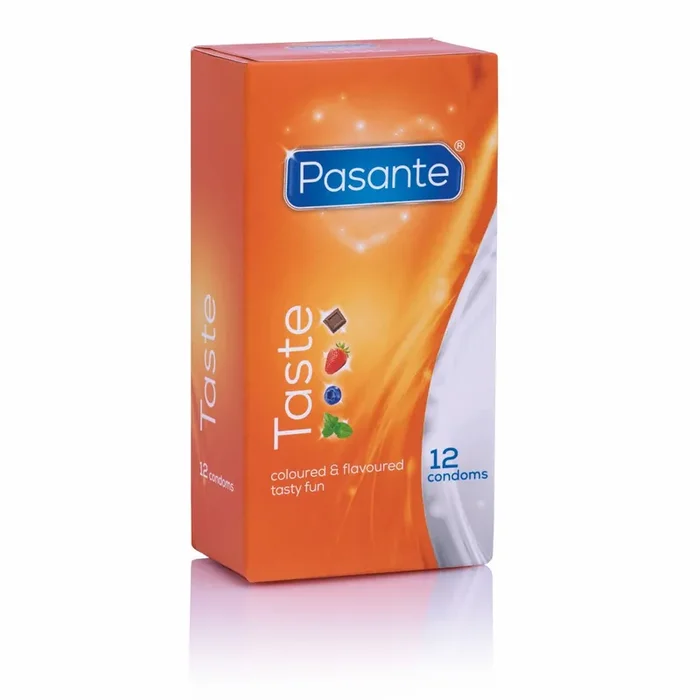 Pasante Kondome mit Geschmack – 12 Kondome