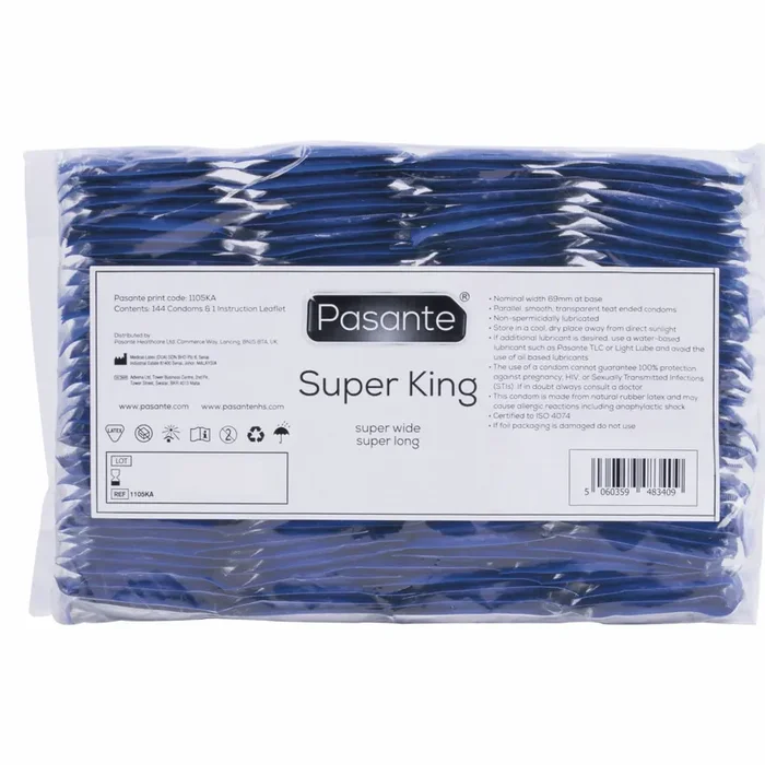 Pasante Super King Size Kondome – 144 Stück