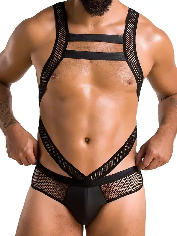 Passion MP045 Netz-Body, schwarz