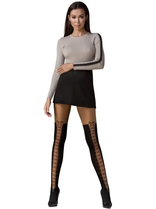 Passion TI114 Strumpfhose, schwarz