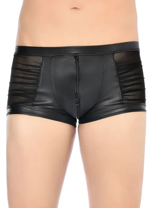Patrice Catanzaro Theon Wetlook-Netz-Pant, schwarz