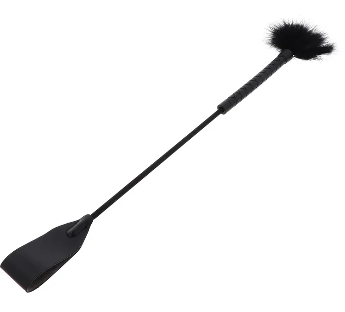 Peitsche und Staubwedel Tick Whip 56cm Schwarz