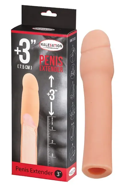 PENIS EXTENDER 3 INCH / 7,5 CM