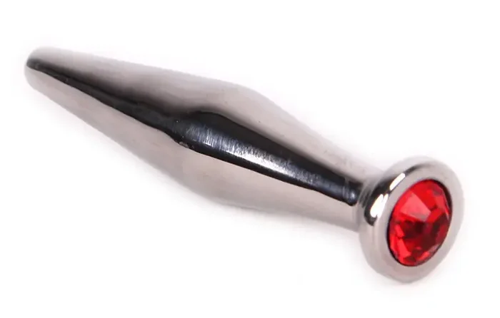 Penis Plug mit SMOOTH Jewel Rot 11mm