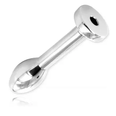 Penisplug Tränenform Metall 4,5 cm x 12 mm