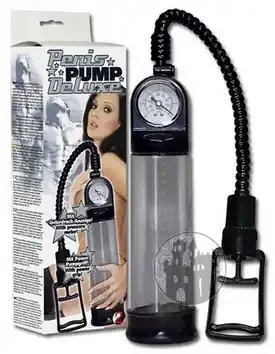 Penispump Deluxe mit Druckmess