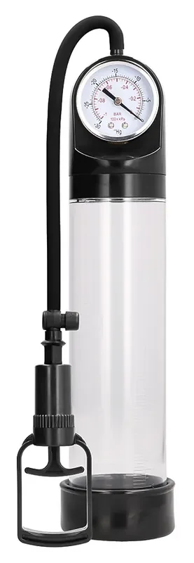 Penispumpe mit Messgerät Comfort Pump 21 x 6cm