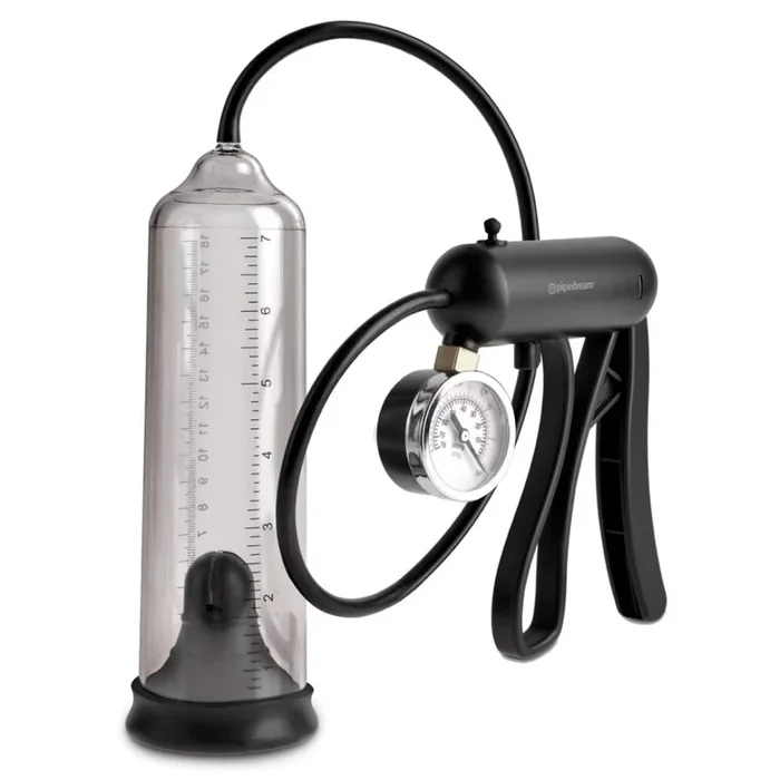 Penispumpe „Pro-Gauge Power Pump” mit Druckmesser