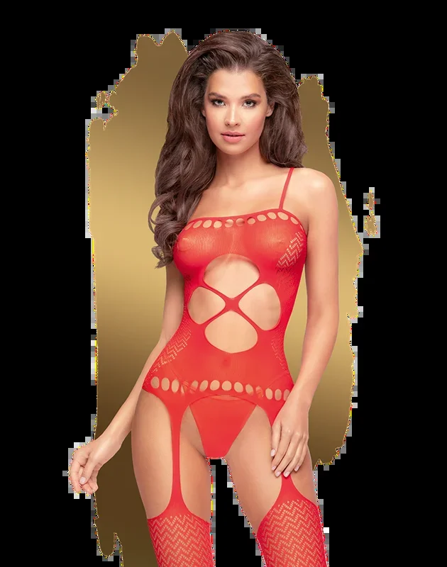 Penthouse Hot Nightfall – Catsuit | Rot