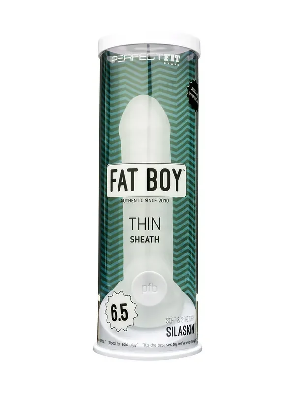 Perfect Fit Fat Boy Thin Sheath 6.5 Penishülle, transparent