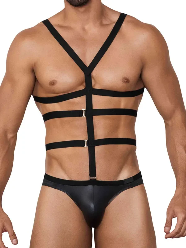 Pikante Deseo Houseboy Brief, schwarz