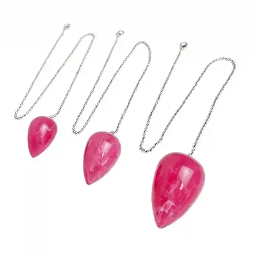 Pinker Analplug mit Kette