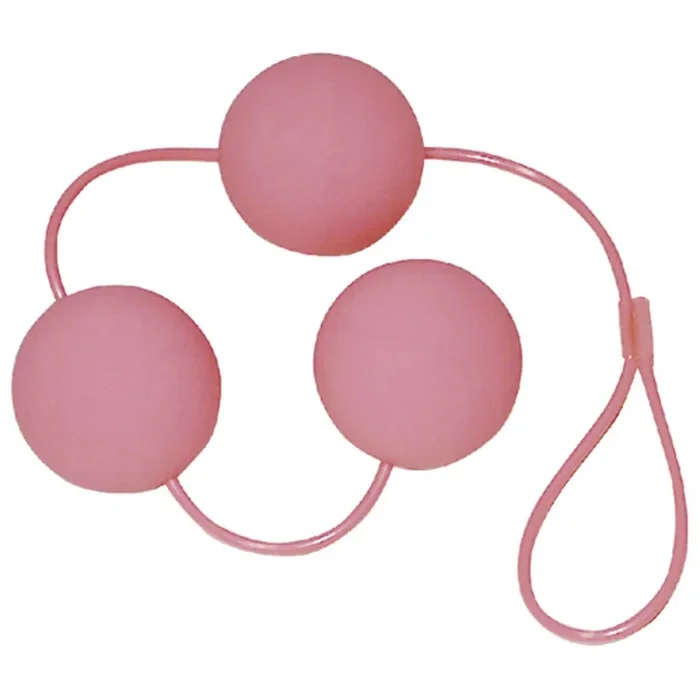 Pinkfarbenes Lustkugel-Trio