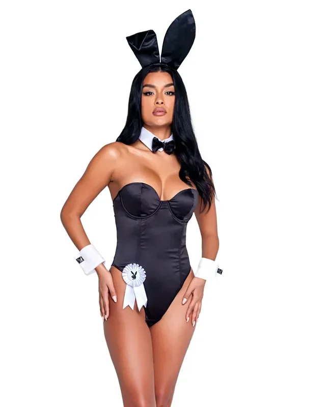 Playboy Lingerie – Classic Playboy Bunny – Schwarz