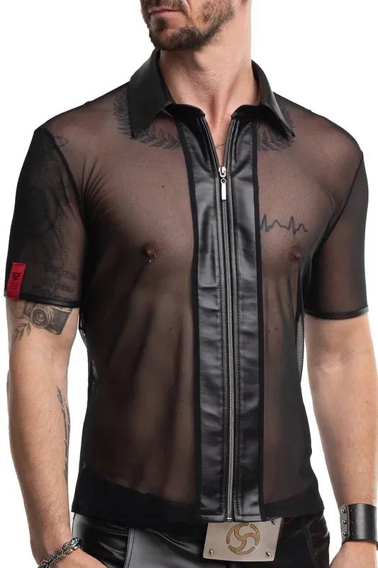 Polo Shirt mit Reißverschluss