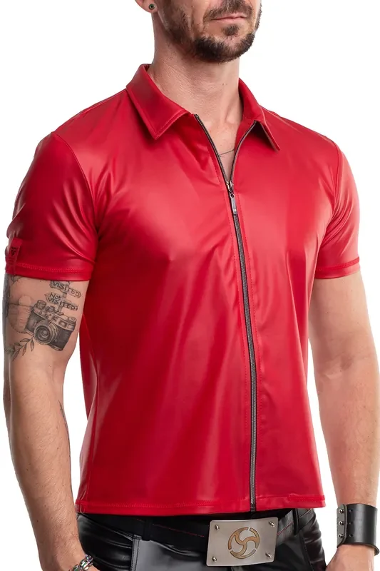 Polo Shirt mit Reißverschluss