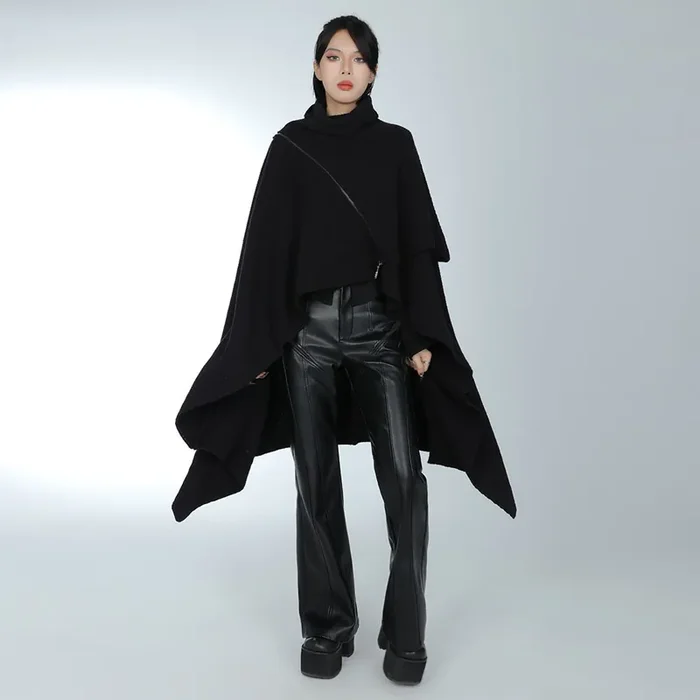 Post-Apocalyptic Asymmetrischer Poncho