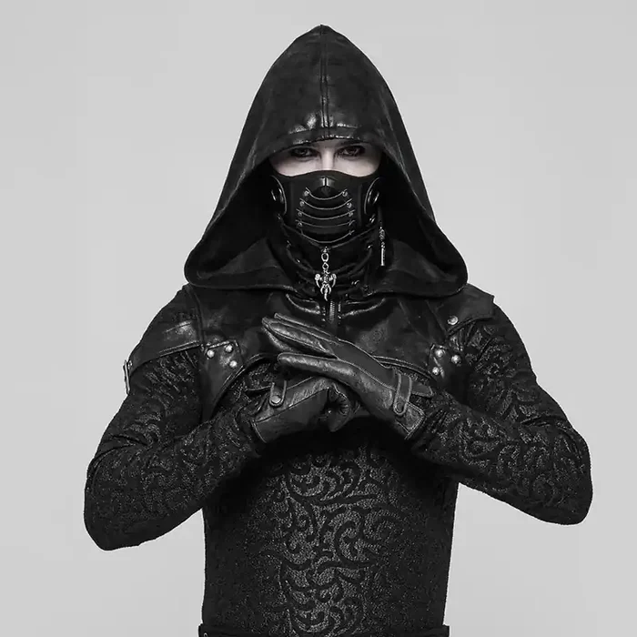 Post-Apocalyptic- Maske in Industrial-Gothic-Stil