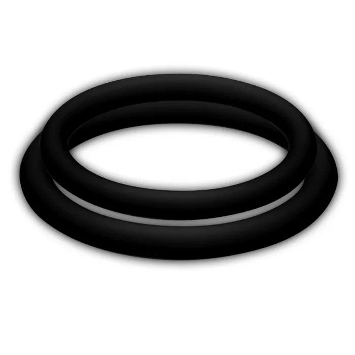 POTENZ DUO RINGE MITTEL SCHWARZ