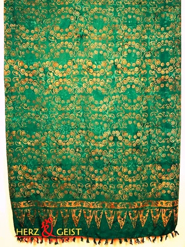 Premium Lunghi | Sarong „Wailele“ – dunkeltürkis