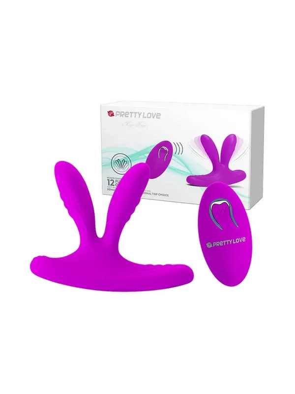 Pretty Love Magic Fingers Fingervibrator mit Fernbedienung, dunkles rosé
