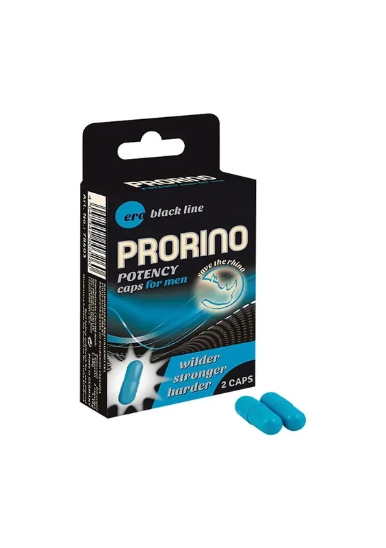 PRORINO Potenzkapseln für Männer – 2 Einheiten