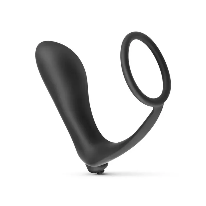Prostata Vibrator & Cockring – Schwarz