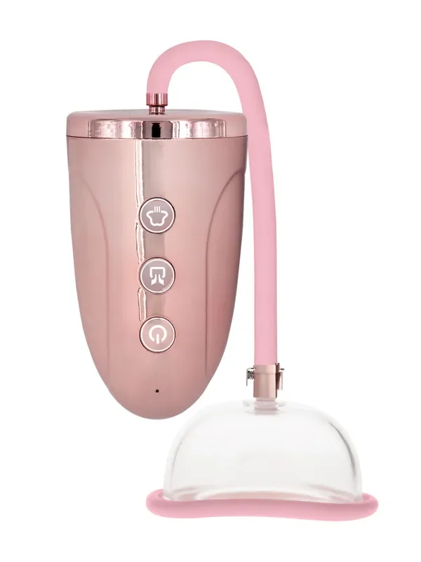 Pumped Automatic Recharchable Pussy Pump Vagina-Pumpe, pink