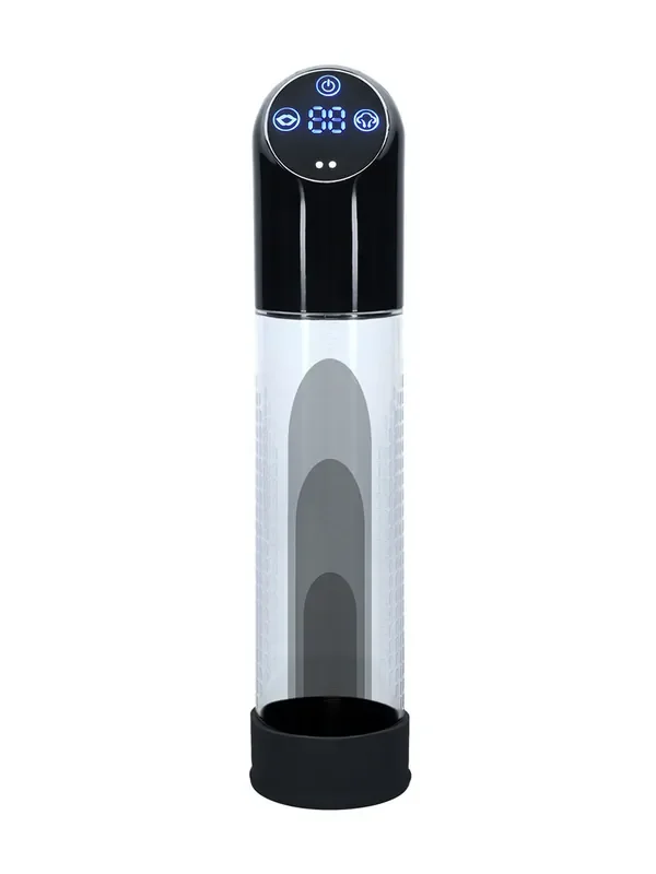 Pumped Automatic Waterproof Pump Penispumpe, schwarz