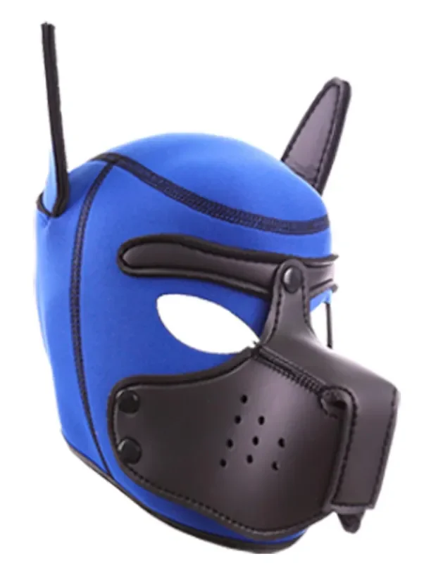 PUPPY Neopren-Sturmhaube Blau-Schwarz