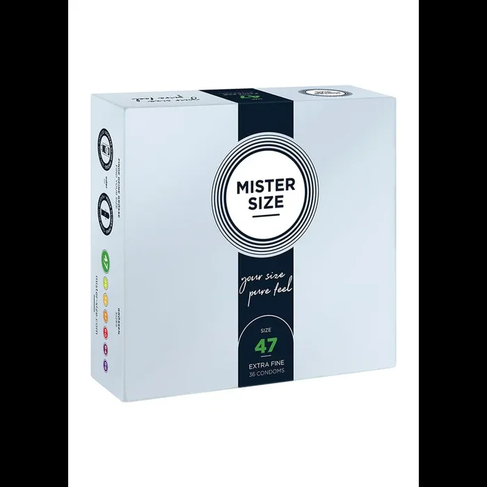 Pure Feel – Condoms 47 mm – 36 Pack
