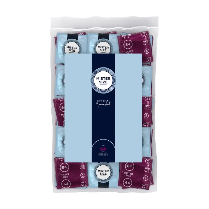 Pure Feel – Condoms 64 mm – 100 Pack
