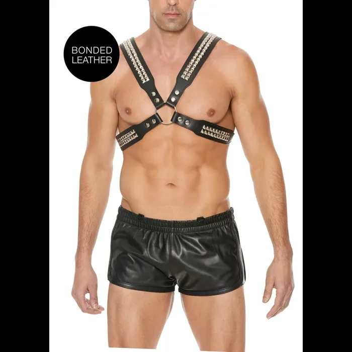 Pyramid Stud Men‘s Body Harness – One Size