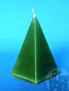 Pyramidenkerze ‘money drawing‘