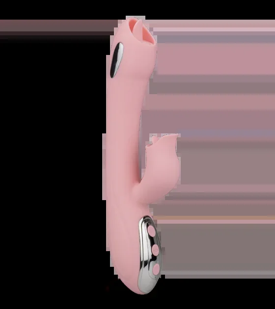 Rabbit-Vibrator mit Elektrostimulation Love Shock