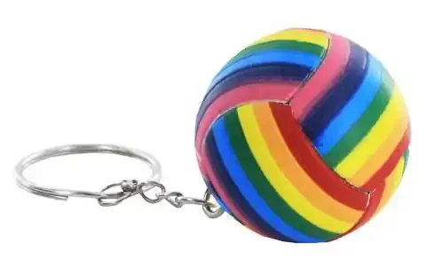 Rainbow Ballon-Schlüsselanhänger