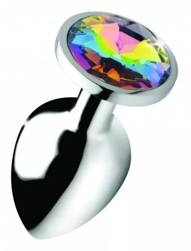 Rainbow Gem Butt Plug – Groß
