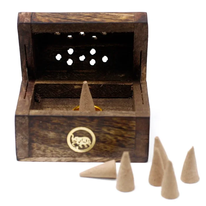 Räucherbox für Kegel – Elefant