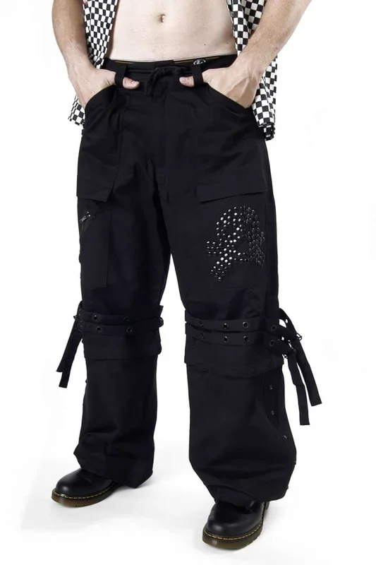 Raver Hose mit Totenkopf