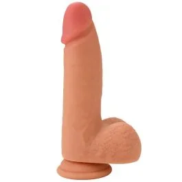Realistischer Dildo Inferno Flüssigsilikon 16 cm