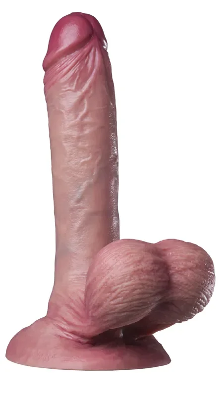 Realistischer Dildo mit Hoden ca. 24 cm