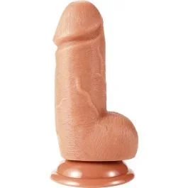 Realistischer Dildo PVC 14 cm Hautfarbe