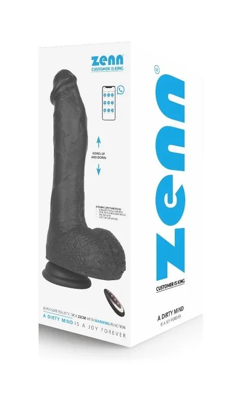 Realistischer Vibrator mit Wärmefunktion – 22 cm