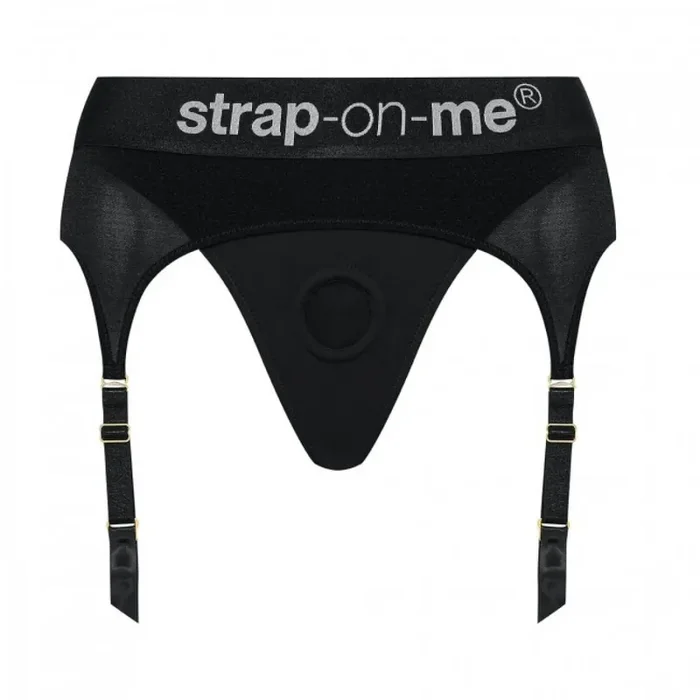 Rebel Luxuriöses Strap-on-Gurtzeug mit Strumpfhaltern