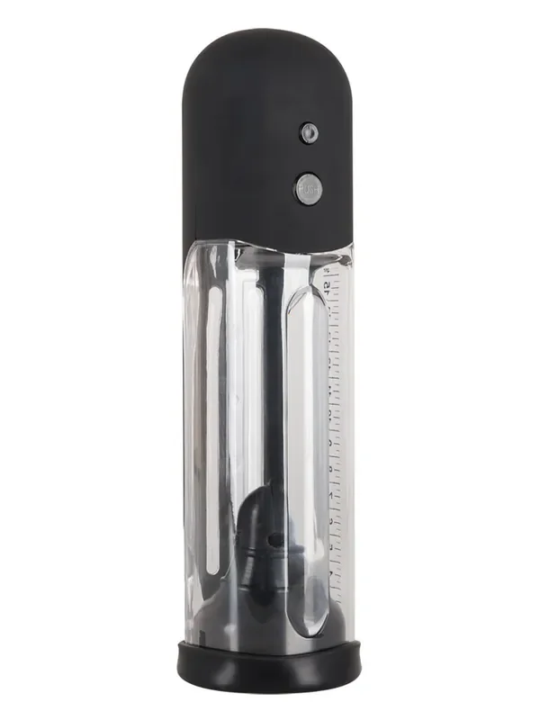 Rebel Penispumpe, schwarz/transparent