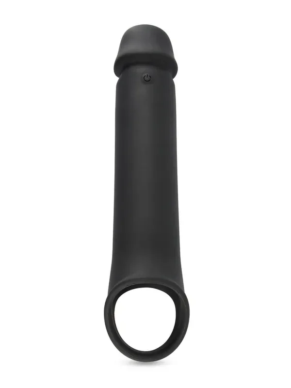 Rebel Remote Controlled Penis Extension Vibro-Penishülle mit Fernbedienung, schwarz